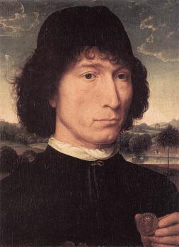 漢斯 梅姆林 Portrait of a Man with a Roman Coin 漢斯 梅姆林 Portrait of a Man with a Roman Coin
